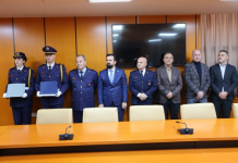 UT akordon Medalje Ari e Argjendi për 2 punonjës të policisë