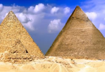 Piramidat u ndërtuan me anë të një dege të lashtë të Nilit
