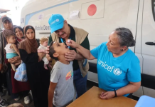 Fushatë të gjerë vaksinimi për fëmijët palestinezë