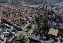 Ura e re për këmbësorë mbi lumin Ibër