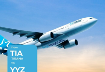 Linja ajrore Shqipëri-Kanada, nis nga 19 qershori 2026