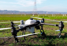 Dron për monitorimin inteligjent të kulturave bujqësore