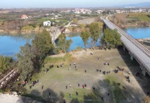 Vjosa në zonën e Novoselës