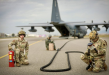 Stërvitje e përbashkët ushtarake Shqipëri-ShBA në Aeroportin e Tiranës
