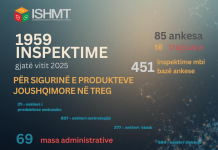 Gati dy mijë inspektime për sigurinë e produkteve joushqimore në vitin 2025