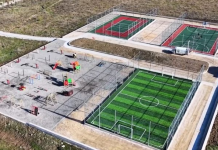 Ambientet e reja sportive në Parkun e Liqenit të Paskuqanit