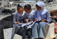 GAZA – UNICEF: Më shumë se 90 për qind e shkollave janë shkatërruar ose dëmtuar