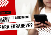 Sa duhet të qëndrojnë fëmijët para ekranit?