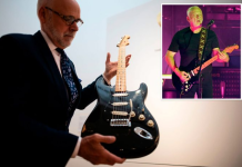 Kitara legjendare e “Pink Floyd” shitet për 14.6 milionë dollarë