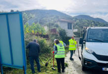 Aksion pastrimi në rrugën nacionale të bregut të Jonit në Himarë