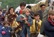 Eksodi i shqiptarëve të Kosovës drejt Kukësit