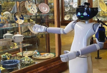 Guidë-robot për vizitorët në “Palazzo Madama”