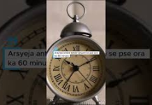 Arsyeja antike 5000-vjeçare se pse ora ka 60 minuta