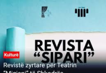 Revistë zyrtare për Teatrin “Migjeni” të Shkodrës