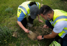 Zbulim arkeologjik në fshatin Xengë të Divjakës