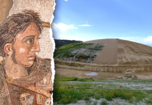 Brendësia e varrit monumental të lidhur me Aleksandrin e Madh