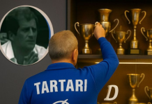 Kreshnik Tartari, volejbollist e trajner legjendar i “Dinamos” dhe i Kombëtares