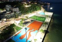 Kompleksi sportiv në Lungomaren e Vlorës