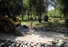 Rehabilitimi i parkut pranë Bibliotekës së Beratit