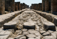Pompei, qyteti ku këmbësorët kishin vijat e tyre të bardha