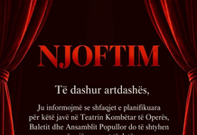 Teatri Kombëtar i Operës dhe Baletit shtyn aktivitetet
